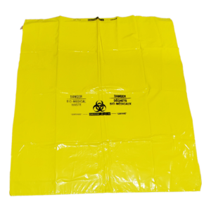 Biohazard Trash Liner - 7-10 Gallon, 1.2 Mil, Infectious Waste, Red S-12984  - Uline