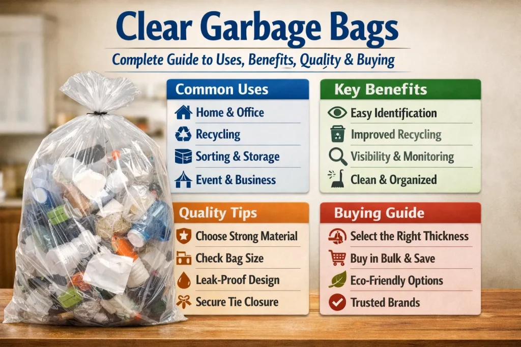 Clear Garbage Bags